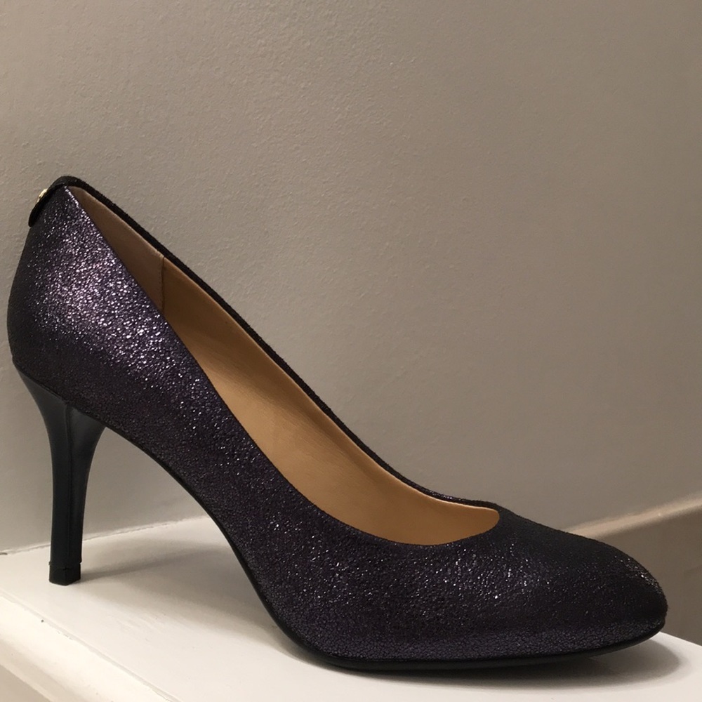 Michael Kors leather heels size 7.5